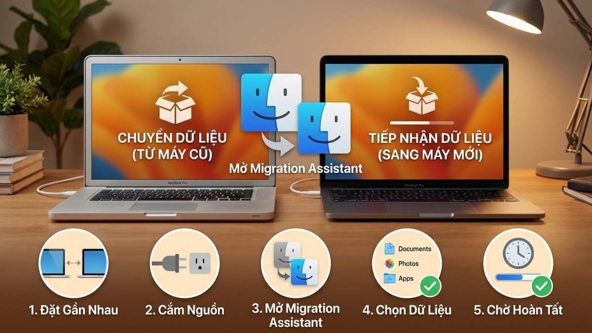 Hướng dẫn thiết lập Macbook Neo